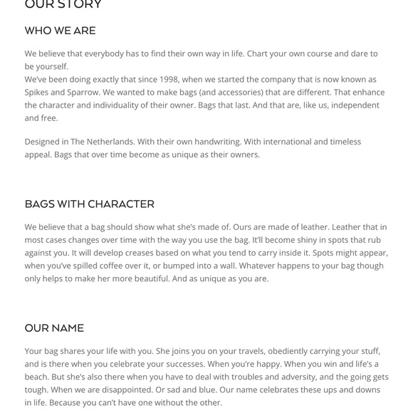 Vintage Spikes and Sparrow Leather Crossbody Bag Designed in Netherlands - Picture 8 of 10